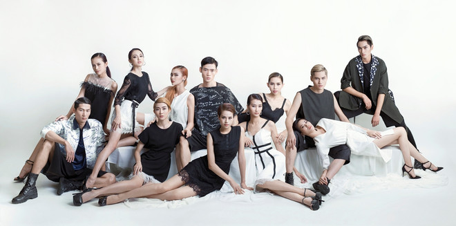 Top 12 thí sinh Next Top Model cá tính trong trang phục đen trắng ảnh 2