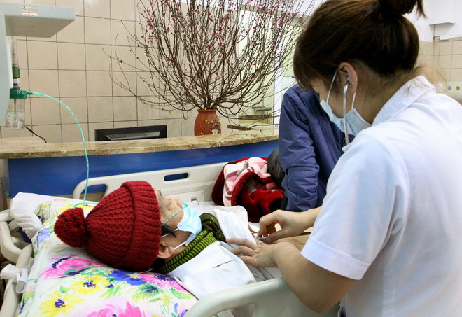 Hà Nội tiếp nhận, cấp cứu gần 11.500 trường hợp trong dịp Tết ảnh 1