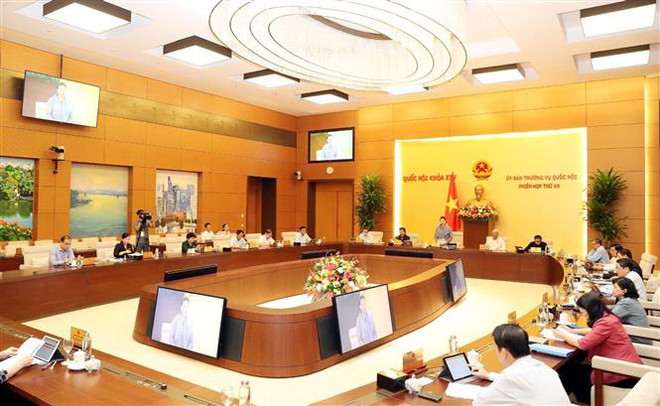Khai mạc Phiên họp thứ 45 của Ủy ban Thường vụ Quốc hội ảnh 2