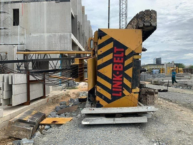 Campuchia: Sập cần cẩu xây dựng tại Banteay Meanchey, 5 người chết ảnh 1