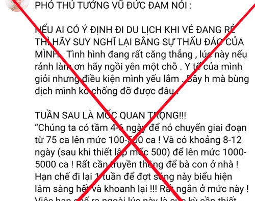 Xử phạt các trường hợp thông tin sai sự thật trên mạng xã hội ảnh 1