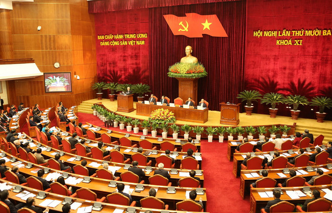 Ngày làm việc thứ ba Hội nghị lần thứ 13 Ban Chấp hành TW Đảng ảnh 1