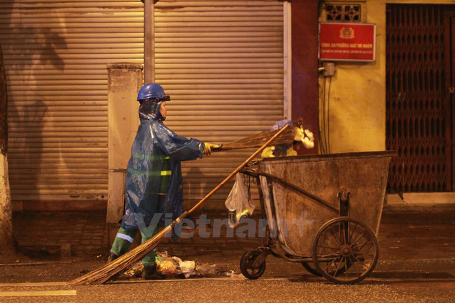 Ảnh minh họa. (Nguồn: Vietnam+) Đêm nay, Hà Nội mưa rào và dông, vùng núi phía Bắc đề phòng lũ quét ảnh 1