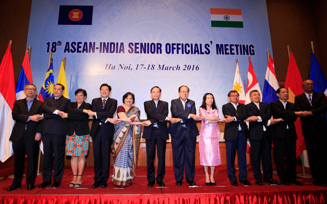 Quan chức cao cấp ASEAN-Ấn Độ bàn về vấn đề Biển Đông ảnh 1