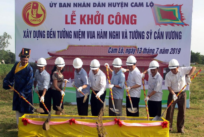 Xây dựng Đền tưởng niệm vua Hàm Nghi tại Di tích quốc gia Tân Sở ảnh 1