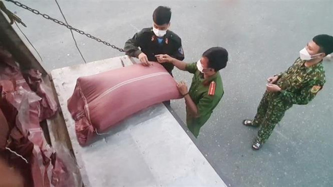 An Giang: Thu giữ 42 tấn hạt càphê không rõ nguồn gốc xuất xứ ảnh 1