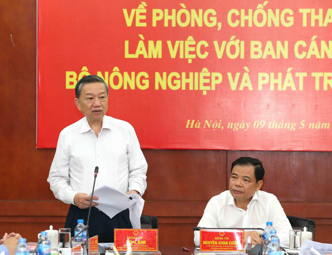 Đại tướng Tô Lâm: Nhiệm vụ chống tham nhũng vẫn còn rất nặng nề ảnh 1