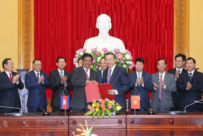 Việt Nam-Campuchia phối hợp xử lý nhanh chóng các vụ việc phát sinh ảnh 1