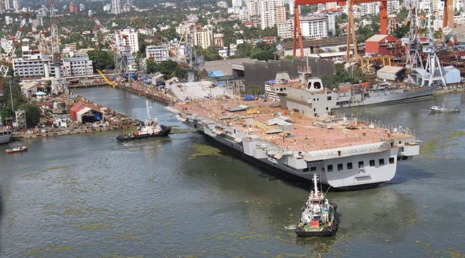 Ấn Độ thử nghiệm tàu sân bay Vikrant tự đóng vào năm 2020 ảnh 1