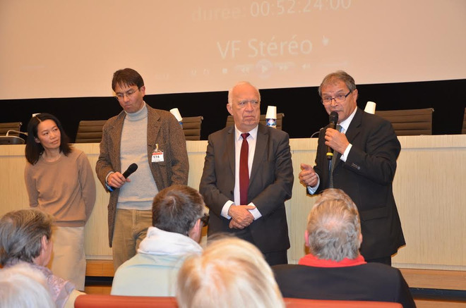 Trình chiếu phim về lính thợ Việt Nam tại trụ sở Quốc hội Pháp ảnh 2