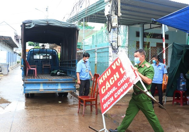 Hậu Giang: Kết thúc việc thiết lập vùng cách ly y tế chợ Cái Tắc ảnh 1