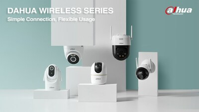 With the continuous advancement of technology and changes in consumer needs, the security camera market is facing diversified demands. After a series of innovations and research, Dahua launched its wireless camera range adopting the latest wireless technology. This lineup features easy-to-operate with intelligent functions to provide security and convenience for various small and medium-sized scenarios. (PRNewsfoto/Dahua Technology)