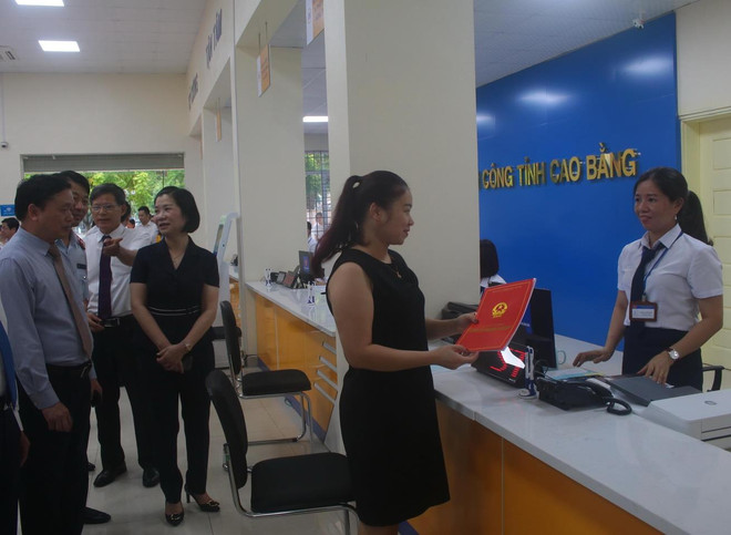 Đưa Trung tâm phục vụ hành chính công tỉnh Cao Bằng vào hoạt động ảnh 1