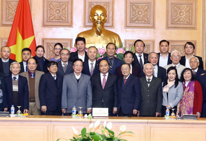 Thủ tướng gặp mặt Hội Giáo dục chăm sóc sức khỏe cộng đồng Việt Nam ảnh 1