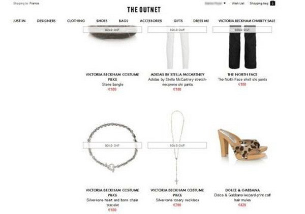 Victoria Beckham hợp tác bán hàng từ thiện với The Outnet ảnh 1