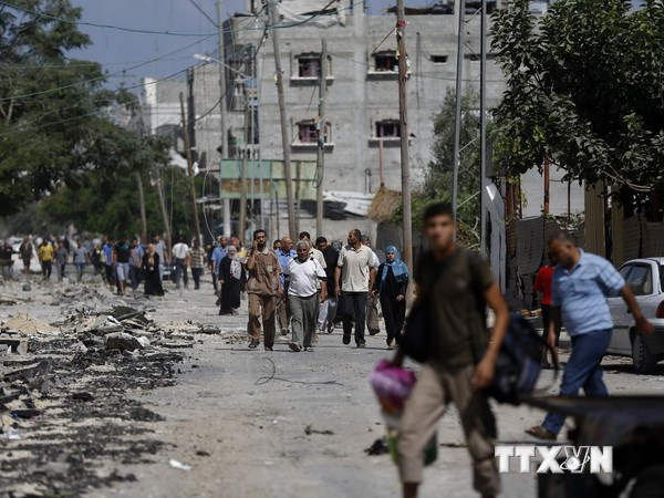 HĐBA kêu gọi ngừng bắn vì mục đích nhân đạo ở Dải Gaza ảnh 1