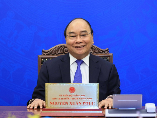 Chủ tịch nước Nguyễn Xuân Phúc điện đàm với Tổng Thư ký Liên hợp quốc ảnh 2