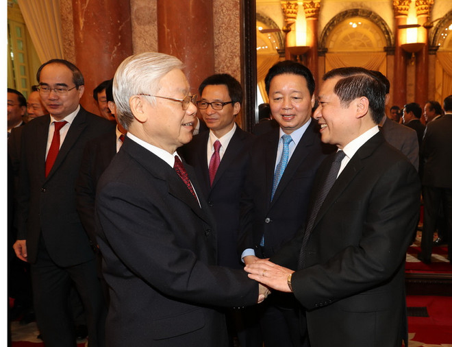 Tổng Bí thư Nguyễn Phú Trọng chúc Tết đồng bào và chiến sỹ cả nước ảnh 2