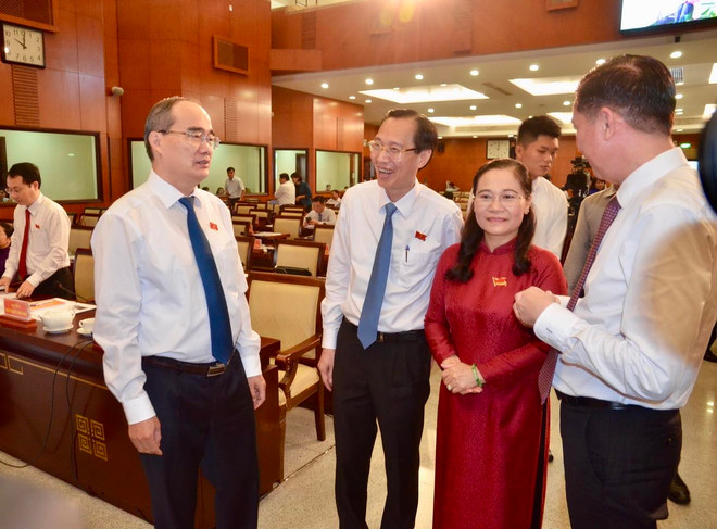 Hội đồng Nhân dân TP.HCM triển khai mô hình 'Kỳ họp không giấy' ảnh 1