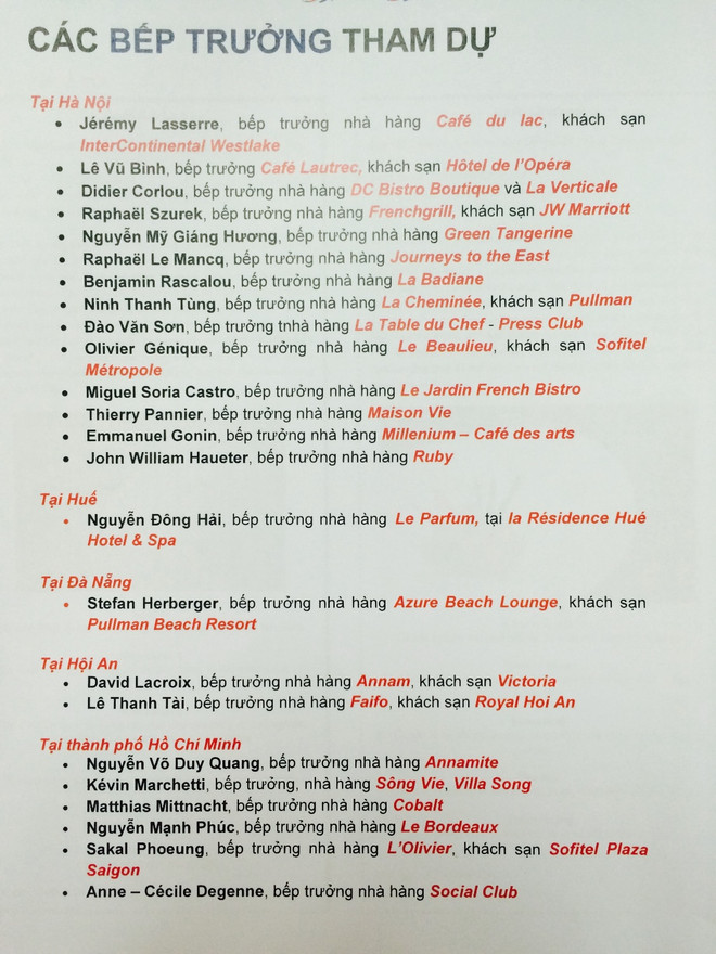 Goût de France: Ngày hội tinh hoa ẩm thực Pháp trên khắp thế giới ảnh 2