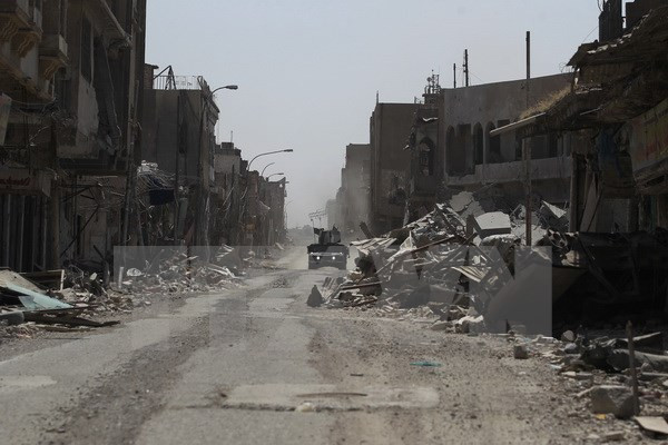 Mỹ cam kết tiếp tục hỗ trợ tái thiết thành phố Mosul của Iraq ảnh 1