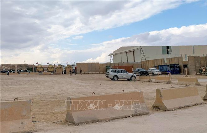 Iraq: Căn cứ Mỹ lại hứng chịu vụ tấn công bằng rocket ảnh 1