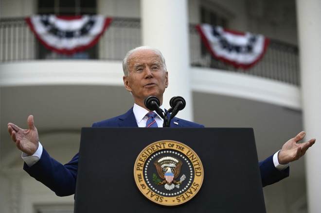 Tổng thống Mỹ chào mừng Quốc khánh bằng bài phát biểu về đại dịch ảnh 1