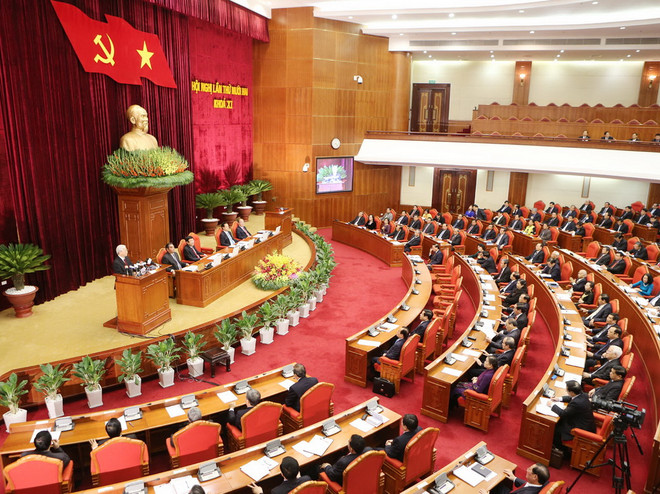 Hội nghị 12 - ngày 3: Thảo luận đề án Bầu cử đại biểu Quốc hội ảnh 1