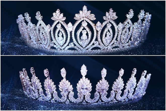Cận cảnh 2 vương miện dành cho Á hậu 1 và Á hậu 2. (Ảnh: BTC) Miss World Vietnam 2022: Hé lộ hình ảnh 3 vương miện dành cho top 3 ảnh 2