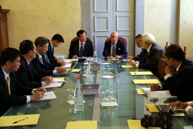 Việt Nam-Italy trao đổi thông tin về hoạt động phòng chống tội phạm ảnh 2