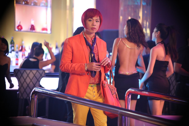 Thái Hòa với tóc hồng bồng bềnh múa cột trong phim hài “Để Hội tính” ảnh 2