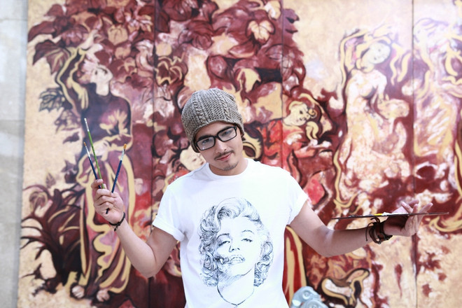 Thái Hòa với tóc hồng bồng bềnh múa cột trong phim hài “Để Hội tính” ảnh 5