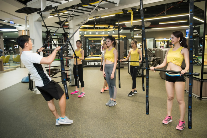 Thí sinh Hoa hậu Việt Nam đua nhau đấu boxing để giữ dáng ảnh 7