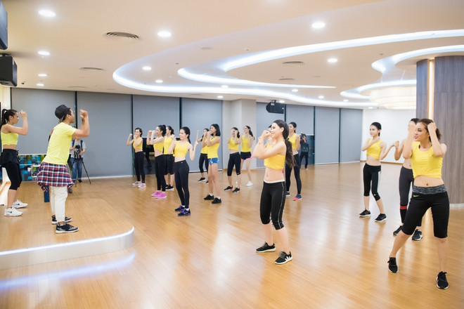 Thí sinh Hoa hậu Việt Nam đua nhau đấu boxing để giữ dáng ảnh 10