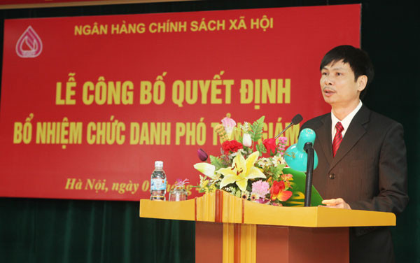 Thủ tướng bổ nhiệm nhân sự mới tại Ngân hàng Chính sách xã hội ảnh 1