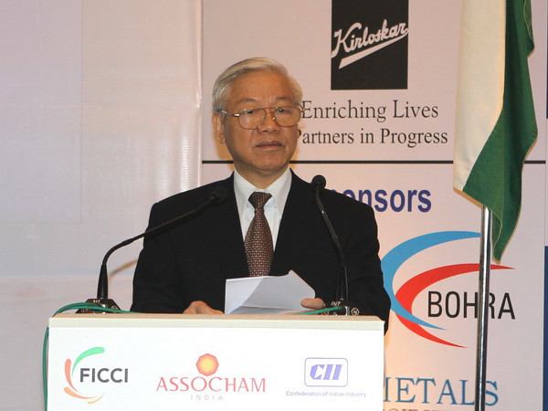 Tổng Bí thư: Việt Nam chào đón các nhà đầu tư Ấn Độ ảnh 1