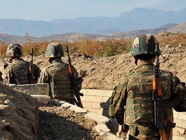 Binh sỹ Armenia ở Nagorny Karabakh. (Nguồn: AFP) OIC ủng hộ Azerbaijan trong cuộc xung đột tại Nagorny Karabakh ảnh 1
