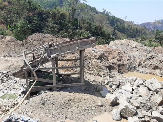 Gia Lai: Phát hiện dấu hiệu khai thác vàng trái phép tại Đăk Đoa ảnh 1