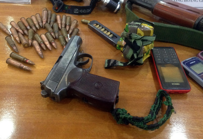 Tuyên án các đối tượng trong đường dây mua bán vũ khí trái phép ảnh 1