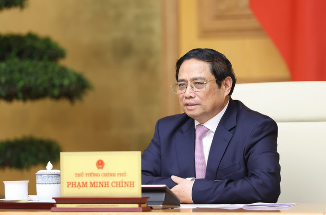 Thủ tướng Phạm Minh Chính phát biểu. (Ảnh: Dương Giang/TTXVN) Thủ tướng: Việt Nam sẵn sàng hợp tác phát triển nông nghiệp ảnh 3