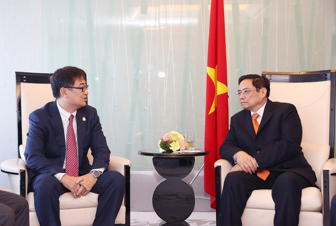 Thủ tướng tiếp lãnh đạo các tập đoàn và trường đại học Nhật Bản ảnh 2