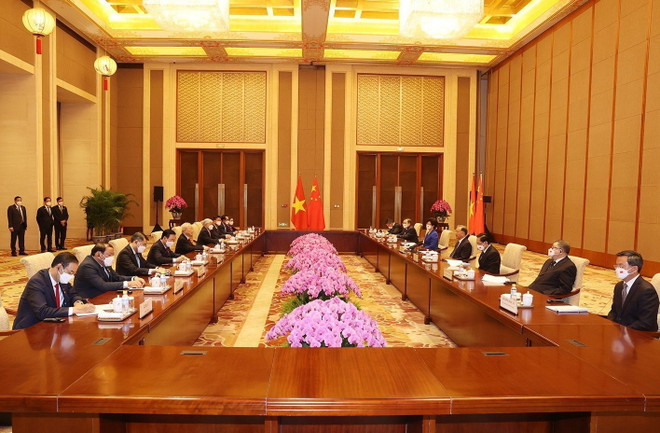 Đẩy mạnh quan hệ giao lưu và hợp tác giữa Việt Nam và Trung Quốc ảnh 1