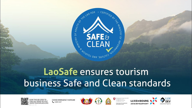 Lào đang triển khai thí điểm chương trình tiêu chuẩn LaoSafe về an toàn sức khỏe và dịch tễ trong lĩnh vực du lịch và khách sạn.(Nguồn: Reuters)) Lào thí điểm chương trình về an toàn sức khỏe và dịch tễ ảnh 1