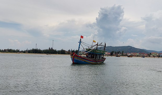 Quảng Ngãi: Tàu cá hỏng máy, trôi dạt tự do trên biển ảnh 1