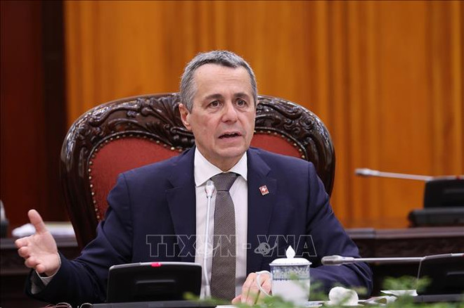 Ngoại trưởng Ignazio Cassis được bầu làm Tổng thống Thụy Sĩ năm 2022 ảnh 1