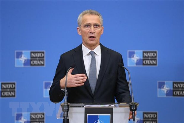 Tổng Thư ký NATO Jens Stoltenberg . (Ảnh: AFP/TTXVN) Giới chức Đức ủng hộ đàm phán về đề xuất an ninh của Nga ảnh 1