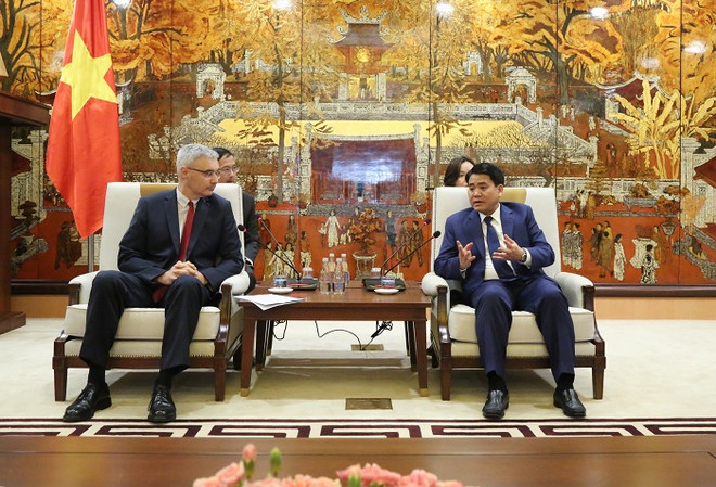 Pháp cam kết đồng hành cùng Hà Nội giảm thiểu ô nhiễm không khí ảnh 1