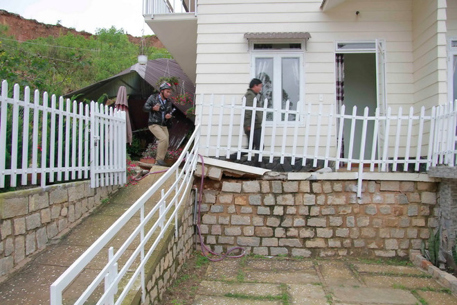 Lâm Đồng: Sạt lở đất gây sập một căn nhà ở thành phố Đà Lạt ảnh 2