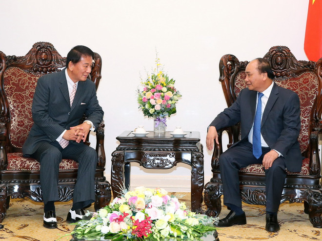 Thủ tướng Nguyễn Xuân Phúc tiếp Đại sứ đặc biệt Việt Nam-Nhật Bản ảnh 1