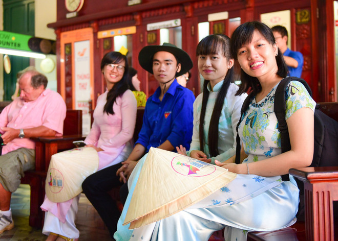 Hành trình xe đạp "Áo dài Việt-Du lịch Việt" quảng bá vẻ đẹp Việt Nam ảnh 9